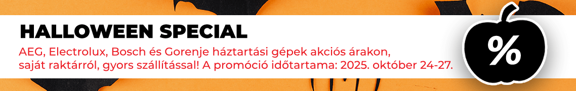 Halloween special 2025 beépíthető hűtőszekrény