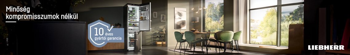 10 év Liebherr garancia /regisztrációhoz kötött/ 10 év Liebherr garancia /regisztrációhoz kötött/