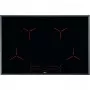 AEG IPE84531FB beépíthető indukciós főzőlap, 80 cm, pureblack, hob2hood, intuitív csúszkás érintővezérlés