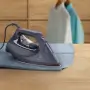 Electrolux E6SI1-4MN gőzölős vasaló, kék, glissium™ 175 vasalótalp, automatikus kikapcsolás funkció, 330 ml-es víztartály, 2500 w