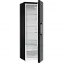 Gorenje R619EABK6 hűtőszekrény, fekete, 185 cm, 398 l, adapttech, freshzone, crispzone, digitális kijelző az ajtón