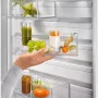 Electrolux LNT7ME36X3 alulfagyasztós kombinált hűtőszekrény, inox, nofrost, 201 cm, 266/101 l, cooling 360°, customflex, action cool, action freeze, extrachill