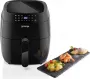 Gorenje AF1409DB Air Fryer sütő, fekete, szabályozható hőmérséklet, érintővezérlés, kivehető kosár, 3,5 literes kapacitás