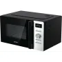 Gorenje mikrohullámú sütő MO20A4XH, fekete-ezüst kivitel, 20 l, grill, kombinált üzemmód, 5 teljesítményfokozat, aquaclean tisztítás