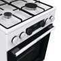 Gorenje GK5C42WJ kombinált tűzhely, fehér, 50 cm, 62 l, pizza funkció, aquaclean tisztítás, led kijelző, fém tető