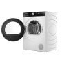 Hisense DH3S802BW3 hőszivattyús szárítógép, 8kg, wifi, twinflow, gyorsprogram, inverter motor, gyűrődésmentesítés, airrefresh, led