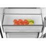 Hisense RL3K370SAID hűtőszekrény, 185,6 cm, 392 l, egyajtós, wifi, inverteres, metalcooling, multiairflow, freshbox 0⁰c, inox