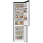 Gorenje NRB620C61X4WFE alulfagyasztós kombinált hűtőszekrény, inox, nofrost, 203 cm, 283/130 l, wifi, inverter kompresszor, gyors hűtés, multiflow, adapttech