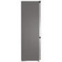 Gorenje NRB620C61X4WFE alulfagyasztós kombinált hűtőszekrény, inox, nofrost, 203 cm, 283/130 l, wifi, inverter kompresszor, gyors hűtés, multiflow, adapttech