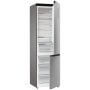Gorenje NRB620C61X4WFE alulfagyasztós kombinált hűtőszekrény, inox, nofrost, 203 cm, 283/130 l, wifi, inverter kompresszor, gyors hűtés, multiflow, adapttech