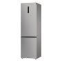 Gorenje NRB620C61X4WFE alulfagyasztós kombinált hűtőszekrény, inox, nofrost, 203 cm, 283/130 l, wifi, inverter kompresszor, gyors hűtés, multiflow, adapttech