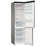 Gorenje NRB620C61X4WFE alulfagyasztós kombinált hűtőszekrény, inox, nofrost, 203 cm, 283/130 l, wifi, inverter kompresszor, gyors hűtés, multiflow, adapttech