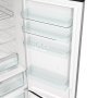 Gorenje NRB620C61X4WFE alulfagyasztós kombinált hűtőszekrény, inox, nofrost, 203 cm, 283/130 l, wifi, inverter kompresszor, gyors hűtés, multiflow, adapttech