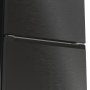 Gorenje NRB620C61BX4WFE alulfagyasztós kombinált hűtőszekrény, fekete inox, nofrost, 203 cm, 283/130 l, wifi, inverter kompresszor, gyors hűtés, multiflow