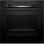 Bosch HRG578CB7 beépíthető sütő fekete, gőzfunkciós, wifi, pirolitikus, maghőmérő, 3d hőlégbefúvás, airfry funkció, 71 liter