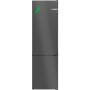 Bosch KGN39OCAF alulfagyasztós kombinált hűtőszekrény, öntöttvas, 203cm, 260/103 l, total nofrost, greencollection, vitafresh, multi airflow, 60cm széles