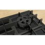 Bosch PNH6B6K40 beépíthető gázfőzőlap, 60cm, wok, üveglapos kivitel, elölgombos vezérlés, szikragyújtás, öntöttvas edénytartó rács
