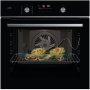 AEG OA5CB531AB SurroundCook/SteamBake beépíthető gőzsütő, maghőmérő, wifi, öntisztító hátfal, aqua clean tisztítás, led kijelző, teleszkópos sütősín
