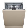 Neff S197TCX00E beépíthető mosogatógép, 60cm, 14 teríték, 43 db(a), homeconnect, zeolith szárítás, chef 70°c, flex 2 kosarak, fényjelzés