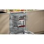 Neff S197TCX00E beépíthető mosogatógép, 60cm, 14 teríték, 43 db(a), homeconnect, zeolith szárítás, chef 70°c, flex 2 kosarak, fényjelzés