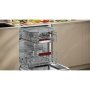Neff S145ECS15E beépíthető mosogatógép, 60cm, kezelőpaneles, 14 teríték, 42 db(a), wifi, opendry, chef 70°c, flex 2 kosarak, aquastop