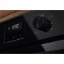 Electrolux LOFGF00BK SurroundCook beépíthető elektromos sütő, fekete, katalitikus tisztítás, hagyományos gombok, led kijelző, teleszkópos sütősín, 65 l