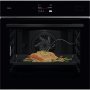 AEG TB8SB73ZAB SteamPro beépíthető gőzsütő, fekete, wifi; steamify® funkció; mealassist, magyar menü, cooksmart touch érintőkijelző, maghőmérő
