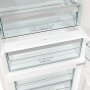 Gorenje NRK619DA2W4 alulfagyasztós kombinált hűtőszekrény, fehér, nofrost plus, 185 cm, 204/96 l, multiflow 360°