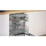 Bosch SMV6ECX10E beépíthető mosogatógép, 60cm, 14 teríték, extra szárítás, wifi, variodrawer, maxflex kosarak, timelight padlófény, 42db(a)