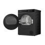 Hisense DH5i104BBAB hőszivattyús szárítógép, 10 kg, wifi connectlife, 18 program, inverter motor, stabletech oldalfalak, dobvilágítás