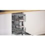 Bosch SPI6EMS21E beépíthető mosogatógép, 45 cm, kezelőpaneles, 10 teríték, homeconnect, variodrawer, expressz program, variospeed, 44 db(a)