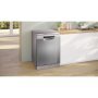 Bosch SMS4HVI14E mosogatógép, nemesacél, 14 teríték, 46 db(a), homeconnect, 6 program, evőeszköztartó polc, express program