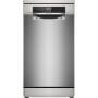 Bosch SPS6EMI21E keskeny mosogatógép, 45 cm, nemesacél, 10 teríték, 44 db(a), home connect, extradry, variodrawer pro, silence program