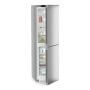 Liebherr CNsfd 5704 alulfagyasztós kombinált hűtőszekrény, ezüst, 201,5 cm, nofrost, duocooling, érintővezérlés, easyfresh, freshair szűrő, led