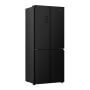 Gorenje NRM819E61BX MultiDoor hűtőszekrény, fekete, nofrost plus, multiflow 360°, freshzone, 190 cm, 311/149 l