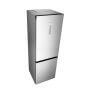 Hisense RB3K330SAIE alulfagyasztós kombinált hűtőszekrény, inoxlook, totalnofrost, 185,6cm, 215/115 l, wifi, multi air flow, metalcooling, gyorsfagyasztás
