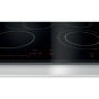 Bosch PKN675DP1D beépíthető üvegkerámia főzőlap, fekete, 60 cm, bővíthető zónák, érintővezérlés, powerboost, restart funkció, prémium keret