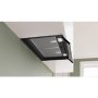 Bosch DBB65CC60 álkürtőbe építhető páraelszívó, fekete, 60 cm, 3 fokozat, 582 m³/h, fém zsírszűrő, nyomógombos vezérlés, led világítás