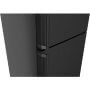 Bosch KGN49VXDT alulfagyasztós kombinált hűtőszekrény, antracit szürke, 203 cm, 70 cm széles, 311/129 l, nofrost, vitafresh, gyorsfagyasztás, gyorshűtés