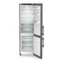 Liebherr CBNdgc 5733 alulfagyasztós kombinált hűtőszekrény, darkgrey, 201,5cm, nofrost, biofresh, duocooling, érintővezérlés, freshair szűrő, led
