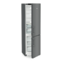 Liebherr CBNdgc 5733 alulfagyasztós kombinált hűtőszekrény, darkgrey, 201,5cm, nofrost, biofresh, duocooling, érintővezérlés, freshair szűrő, led