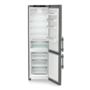 Liebherr CNdgc 5713 alulfagyasztós kombinált hűtőszekrény, darkgrey, 201,5cm, nofrost, easyfresh, duocooling, érintővezérlés, freshair szűrő, led