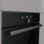 Gorenje BOS6747A05DG beépíthető sütő, extrasteam gőzfunkció, érintővezérlés, ergonomikus gomb, teleszkópos sütősín, 77 l
