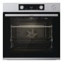 Gorenje BSA6737E15X beépíthető sütő, steamassist, süllyesztett tekerőgombok, teleszkópos sütősín, 77 l