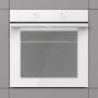 Gorenje BOS6737E06PWG beépíthető sütő, extrasteam gőzfunkció, aquaclean tisztítás, teleszkópos sütősín, gyors előmelegítés funkció, 77 l