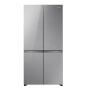 Hisense RQ768N4GVE MultiDoor hűtőszekrény, inox, nofrost, multi air flow, 190 cm, 381/210 l, led világítás, gyors hűtés, gyors fagyasztás
