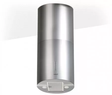 Cata Isla Faro X LED sziget páraelszívó, inox, 40 cm - henger alak, 800 m3/óra, elektronikus vezérlés, led világítás