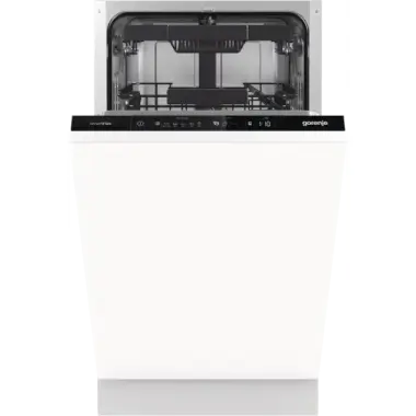 Gorenje GV561D10 beépíthető mosogatógép, 45 cm, 11 teríték, 3 kosár, totaldry, inverter, 5 program, speedwash, üveg program, 45 db(a)