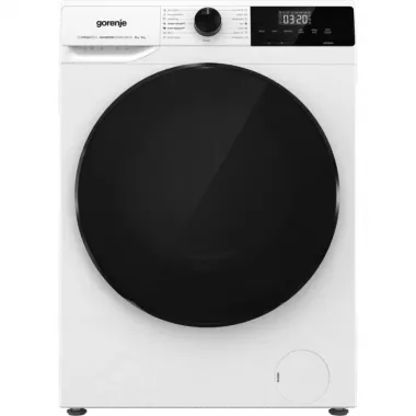 Gorenje WD2A854ADS elöltöltős mosó-szárítógép, fehér, gőzfunkció, 8/5 kg, 1400 f/p, kondenzációs szárítás, inverter, allergycare