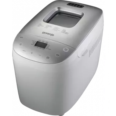 Gorenje BM1600WG kenyérsütő, fehér, 16 gyári program, lcd kijelző, gyorsprogram, lekvár program, joghurt program, 815 w